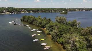 Wild Goose Island From Above | Lake Minnetonka Drone Flight