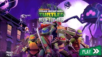 Teenage Mutant Ninja Turtles: Rooftop run Playing by Dogpound