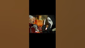 Omniman vs Ghostface Intro - MK1 #shorts #omniman