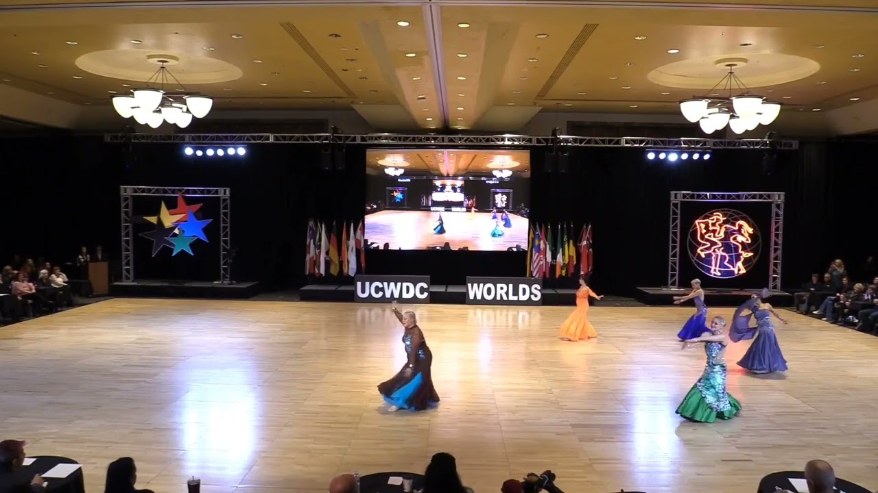 UCWDC 2023 Arizona ADVANCED  RISE & FALL OPEN B 월드챔피언쉽 왈츠 B조 #중급라인댄스 #라인댄스선수반 #라인댄스자격과정
