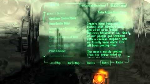 Fallout 3 Walkthrough - Pip Boy and Terminal #9 - Merc