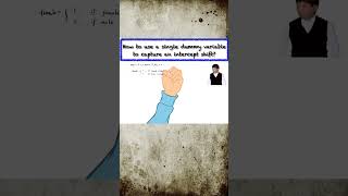 #InterceptShift #dummy #econometrics #tutorial #shorts