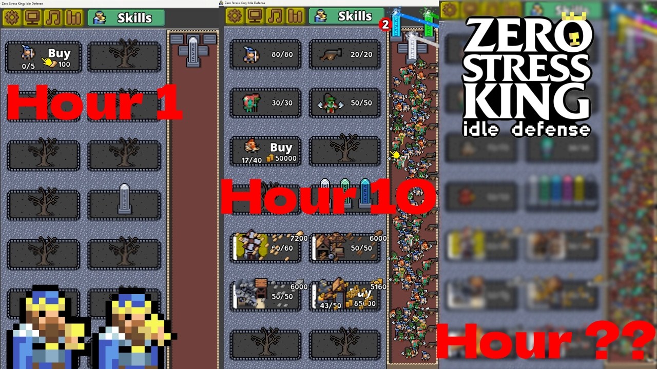 Zero Stress King Idle Title