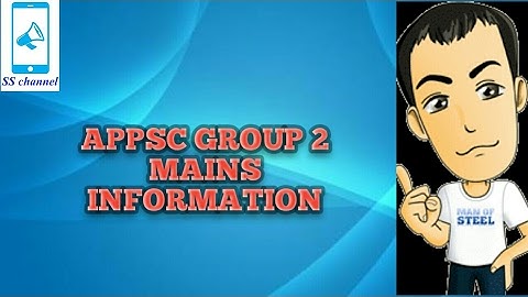 APPSC GROUP 2 MAINS LATEST INFORMATION ABOUT POSTPONE OF EXAM