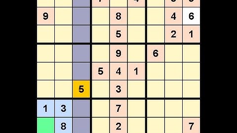 How to Solve Globe and Mail Sudoku Five Star December 18, 2021