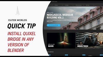 Blender 3.6: How to install Quixel Bridge in any version of Blender