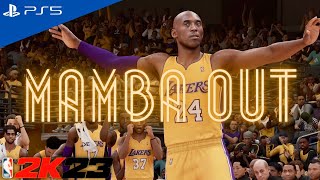 Kobe Bryant legendary 60 point final game highlights 15-16 RS | NBA 2K23 | PS5