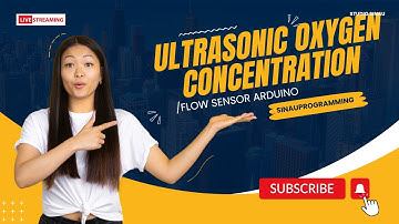Ultrasonic Oxygen Concentration/Flow Sensor ARDUINO