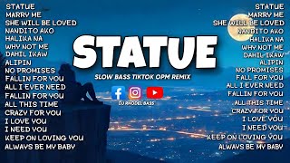🔥BEST OF STATUE, MARRY ME, SHE WILL BE LOVE, NO PROMISES, CHILL SLOW BASS REMIX/ DJ RHODEL BASS🔥