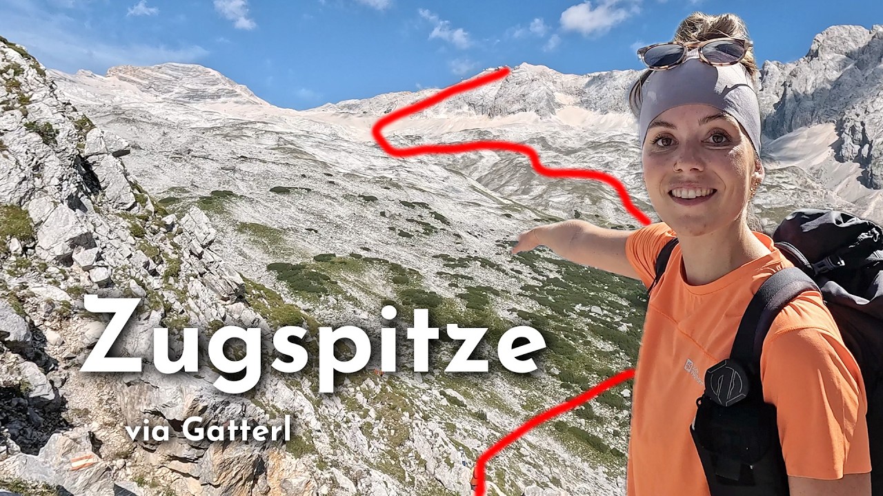 Zugspitze (2.962 m) - Einfachste Wanderung auf den Gipfel via Gatterl