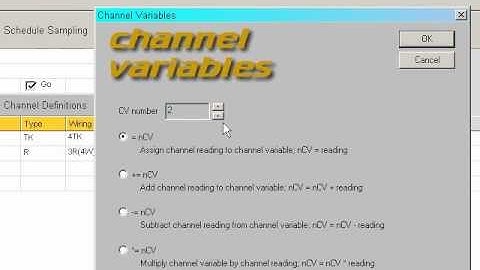 How to Conduct Calculations Between Channels on the dataTaker DT800