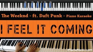 Download lagu The Weeknd I Feel It Coming feat Daft Punk Piano Karaoke Sing Along Cover with Lyrics The Weeknd I Feel It Coming feat Daft Punk Piano Karaoke Sing Along Cover with Lyrics
