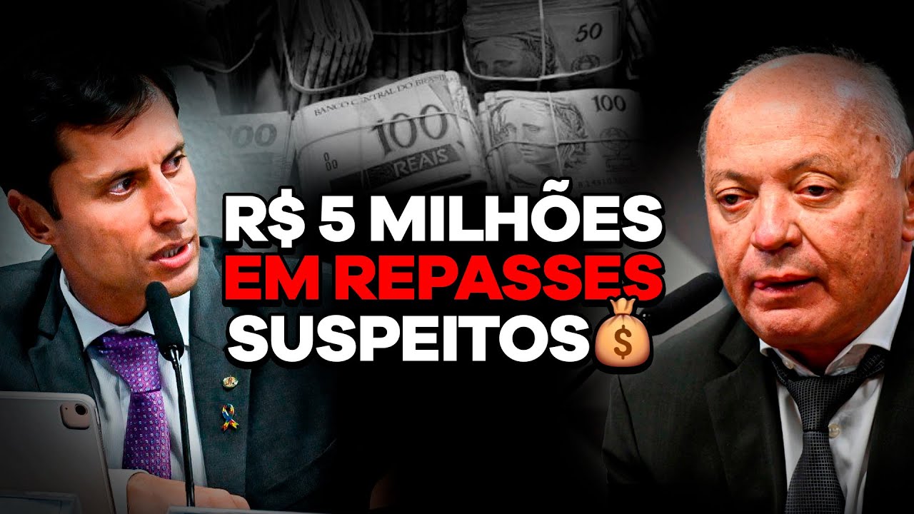 URGENTE — Denúncia na CPMI: quase R$5 milhões em repasses suspeitos - Abraão Lincoln