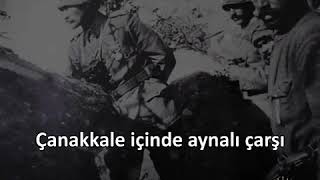 Erol Köker - Çanakkale İçinde Aynalı Çarşı Resimi