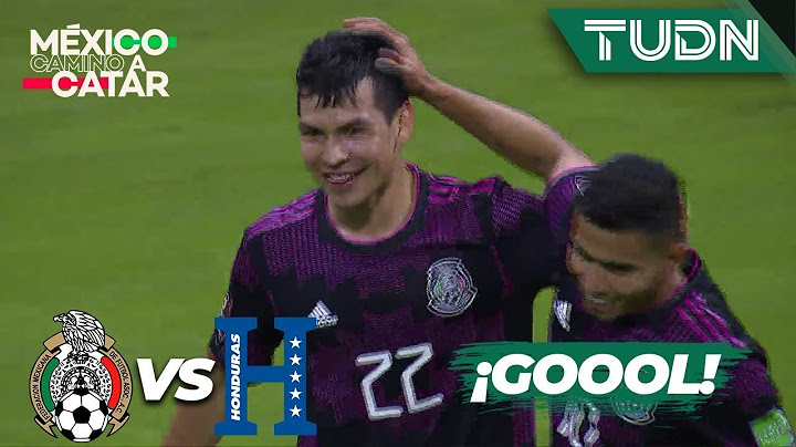 ¡QUÉ GOLAZO! 'Chucky' define MAGISTRAL | México 3-0 Honduras | Eliminatoria Catar 2021 | TUDN