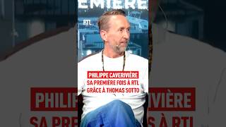 Philippe Caverivière, sa première fois à RTL Grâce à Thomas Sotto