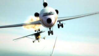 Pacific Southwest Airlines Flight 182 / Cessna - Crash Animation