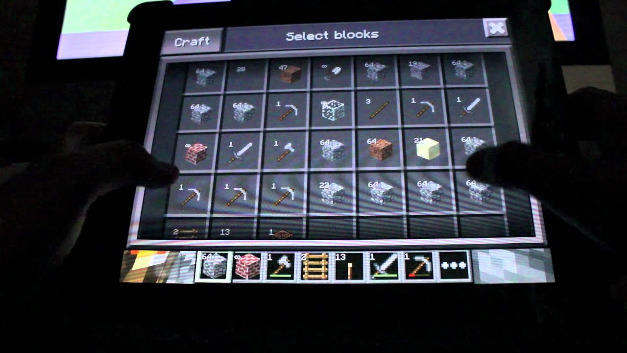 Minecraft Pocket Edition Crafting YouTube