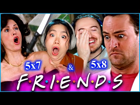 **CRAZY FLASHBACK** Friends Reaction S5 Episodes 7 & 8 : FIRST TIME WATCHING