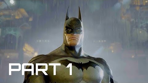 Batman: Return to Arkham Asylum Part 1 - Welcome to the Madhouse (PS5 Full HD)