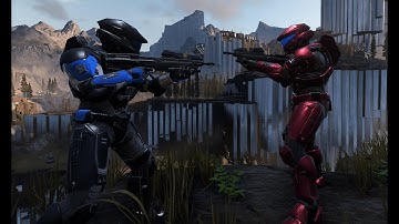 Red vs Blue AI Battle - Halo Infinite Mod (AI Download)