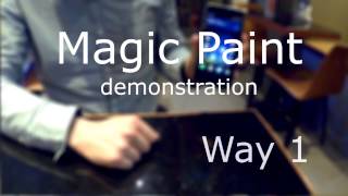 Magic Paint Android App Demonstration screenshot 1