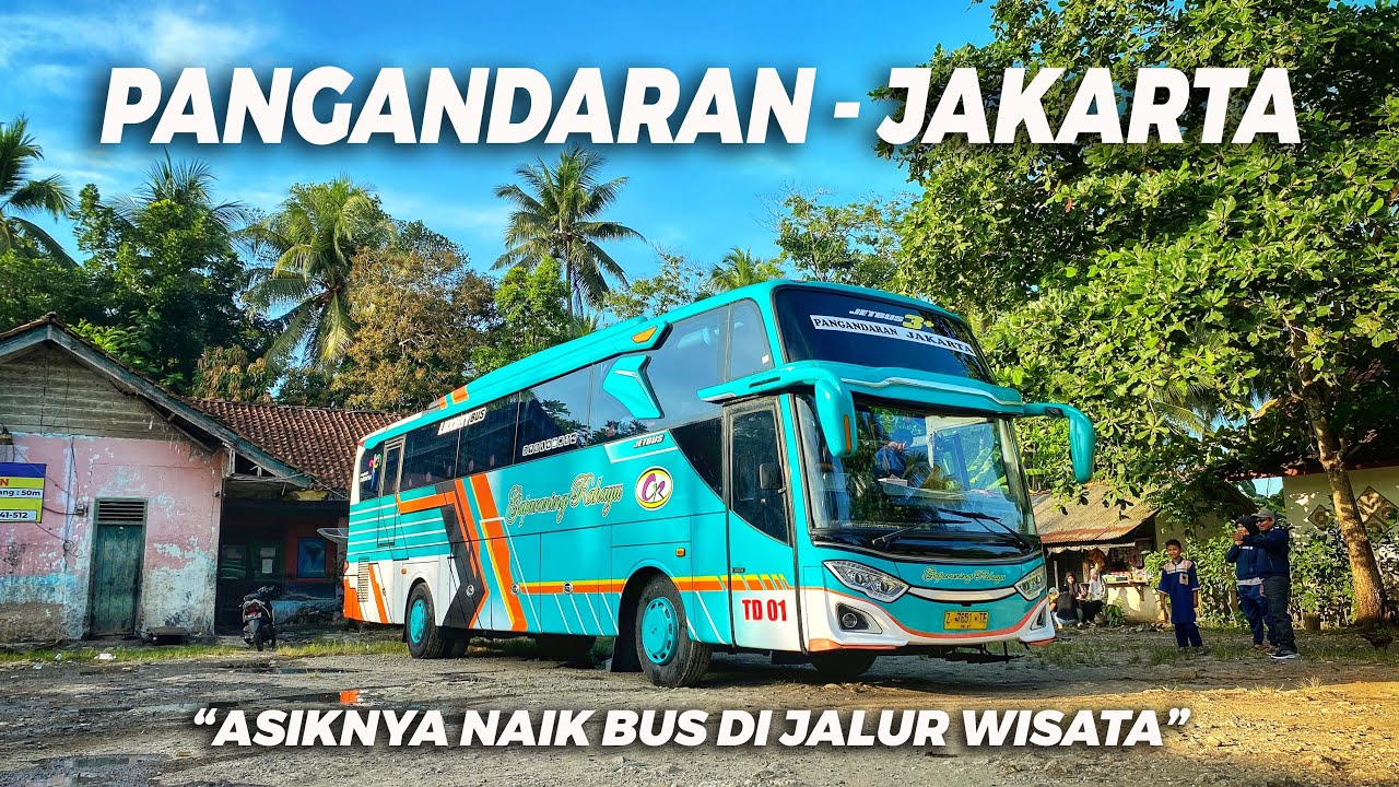 Bus Legend Sejak 1977! Trip Jarang Terekspos Bus GAPURANING RAHAYU Rute Indah Pantai Pangandaran #1