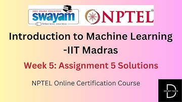 Introduction to Machine Learning Week 5 Assignment Answers(non graded) ||Jan 2024||  NPTEL