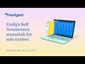Emily's Self Assessment essentials for sole traders