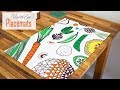 How to sew simple placemats  easy  quick diy sewing project for beginners  mitred corners