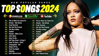 Rihanna, Taylor Swift, Selena Gomez, Adele,Ed Sheeran💖Top Songs 2024 - Billboard Hot 50 This Week