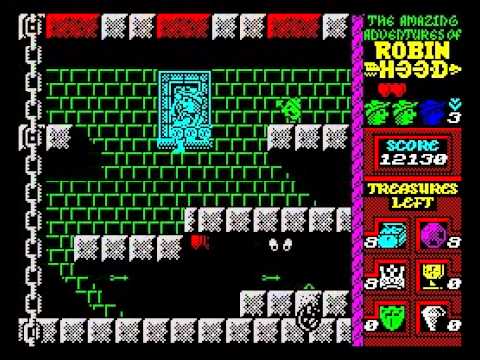 Robin Hood - Legend Quest Walkthrough, ZX Spectrum