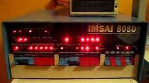 Retro case mod -  IMSAI 8080