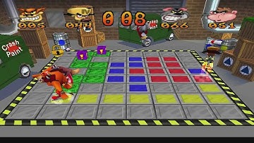 Crash Bash Walkthrough Part 17 HD 200% Warp Room 4 (Pogo Padlock)