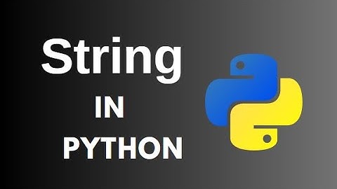 Strings In Python || Detailed Explanation || String Function || Easy Python Tutorial