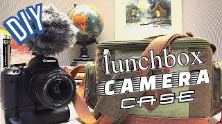 Turn a LUNCHBOX into a CAMERA CASE with Custom Foam Inserts / CHEAP & EASY DIY by Harville Makes 526 views 4 years ago 4 minutes, 9 seconds