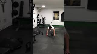 MB Alternating Push Ups