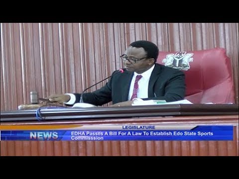 benin city to lagos flight EDHA passes a Bill for a Law to establish Edo State Sports Commission