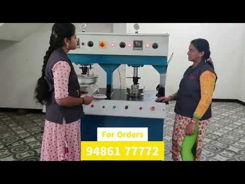 Banana Leaf Cutting Machine Manufacturers - Paper Plate Making Machine ...