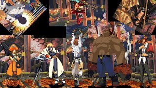 All Taunts and Respects | Guilty Gear XX Accent Core Plus R