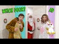 DON'T PICK THE WRONG DOOR! | Holiday Mystery Door Challenge | We Are The Davises