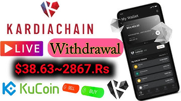 KardiaChain Wallet (KAI) Coin Buy~Sell and withdrawal | How To Trade Kai Token and withdrawal