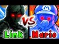 What If SHADOW MARIO And DARK LINK Ended Up In A BATTLE? - Super Mario VS The Legend Of Zelda