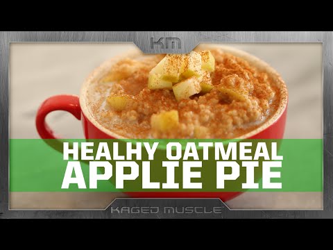 HOW TO MAKE HEALTHY OATMEAL APPLE PIE | KAGED KITCHEN