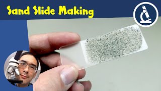 🔬 How to mount sand on a microscope slide | Amateur Microscopy