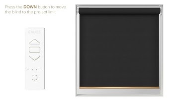 Cruze Roller Motorisation- Adjusting the limits