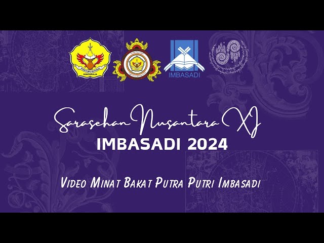 Video Minat Bakat Nomor Urut 6 Delegasi UNS Prodi Pendidikan Bahasa Jawa  Putra Putri Imbasadi 2024 class=