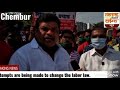 Labor leader vijay dalvis peoples movement against the government