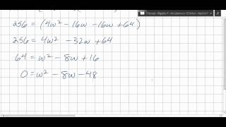 Algebra 2 - E Period - 4/7/14