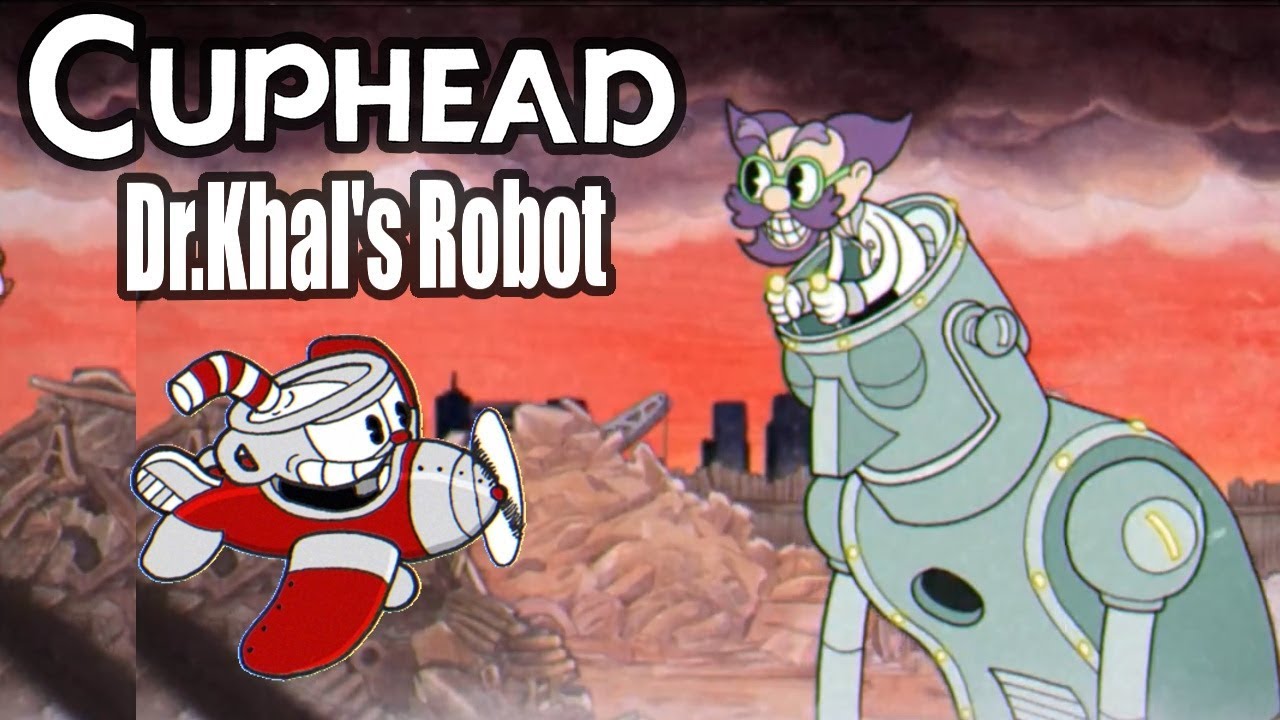 Cuphead Dr Kahl S Robot Boss Tutorial By Cyborgkaos2245 - cuphead dr kahls robot t shirt roblox